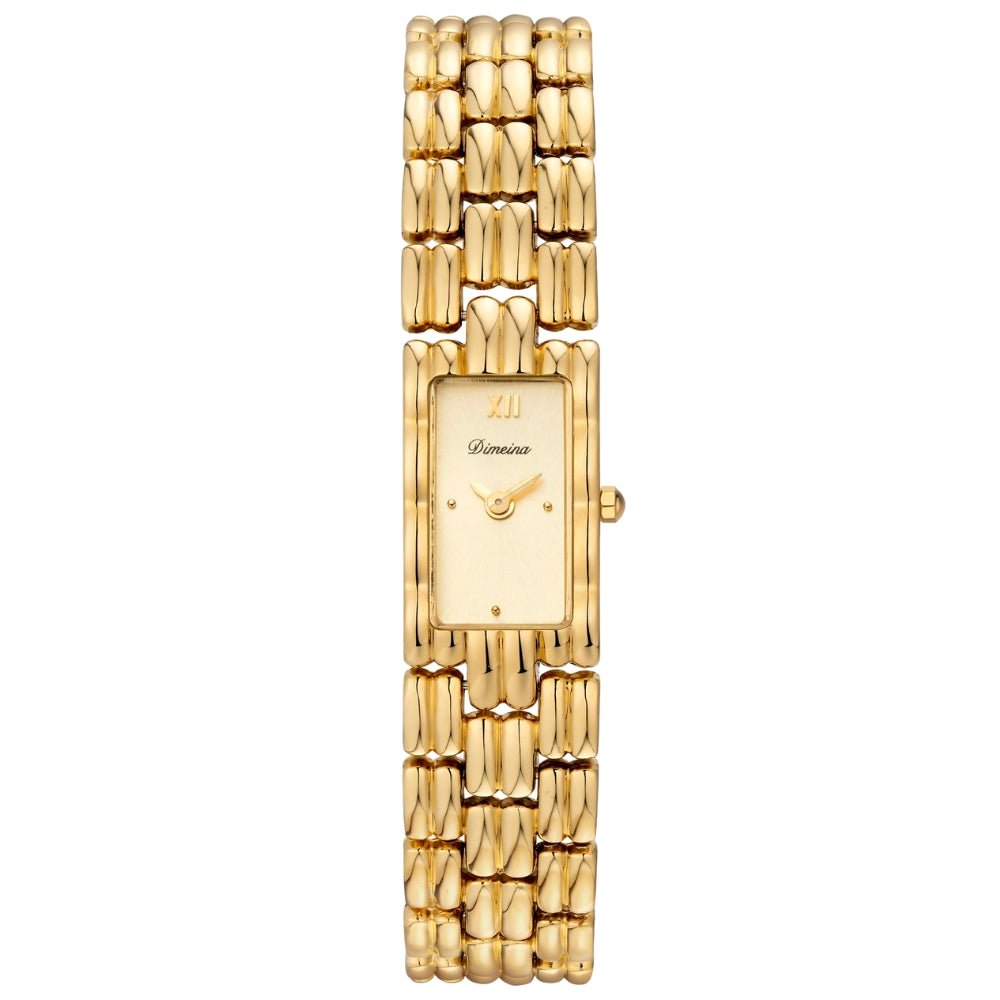 timeless timepiece," "heirloom quality," "sophisticated wristwear," "elegant accessory," "day-to-night jewelry," and "classic watch design