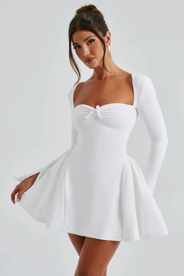 fit and flare," "square neck," "bow detail," "sculpting," and "structured" to capture users with higher purchase intent who know exactly what they want.