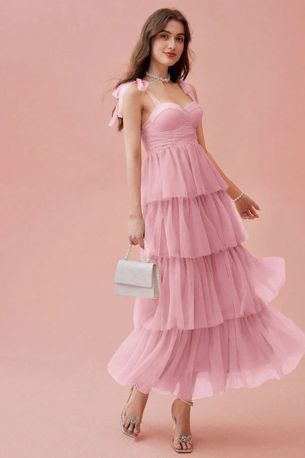 ethereal silhouette,garden party attire, A-line skirt, flattering fit, balletcore aesthetic, and special occasion dress
