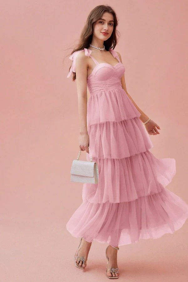 ethereal silhouette,garden party attire, A-line skirt, flattering fit, balletcore aesthetic, and special occasion dress