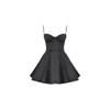 Black Kouvr dress on a white background