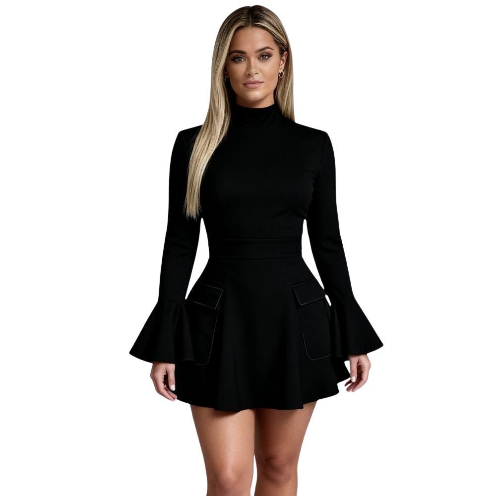 strapless open back dress Elia- Long Sleeve Open Back Lace Wedding Dres Xxxxxl main image 0