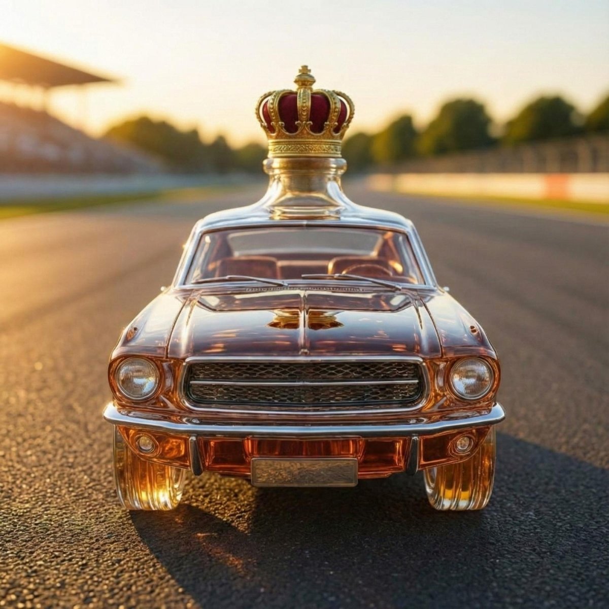 Muscle Car Whiskey Bourbon Decanter