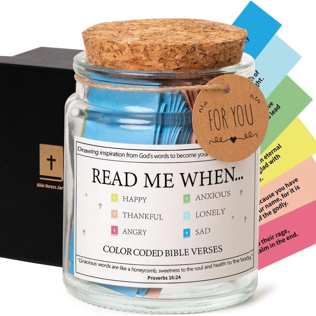 Read Me When Jar – The Joy of Lord Bible Verses Jar for Emotions And Feelings