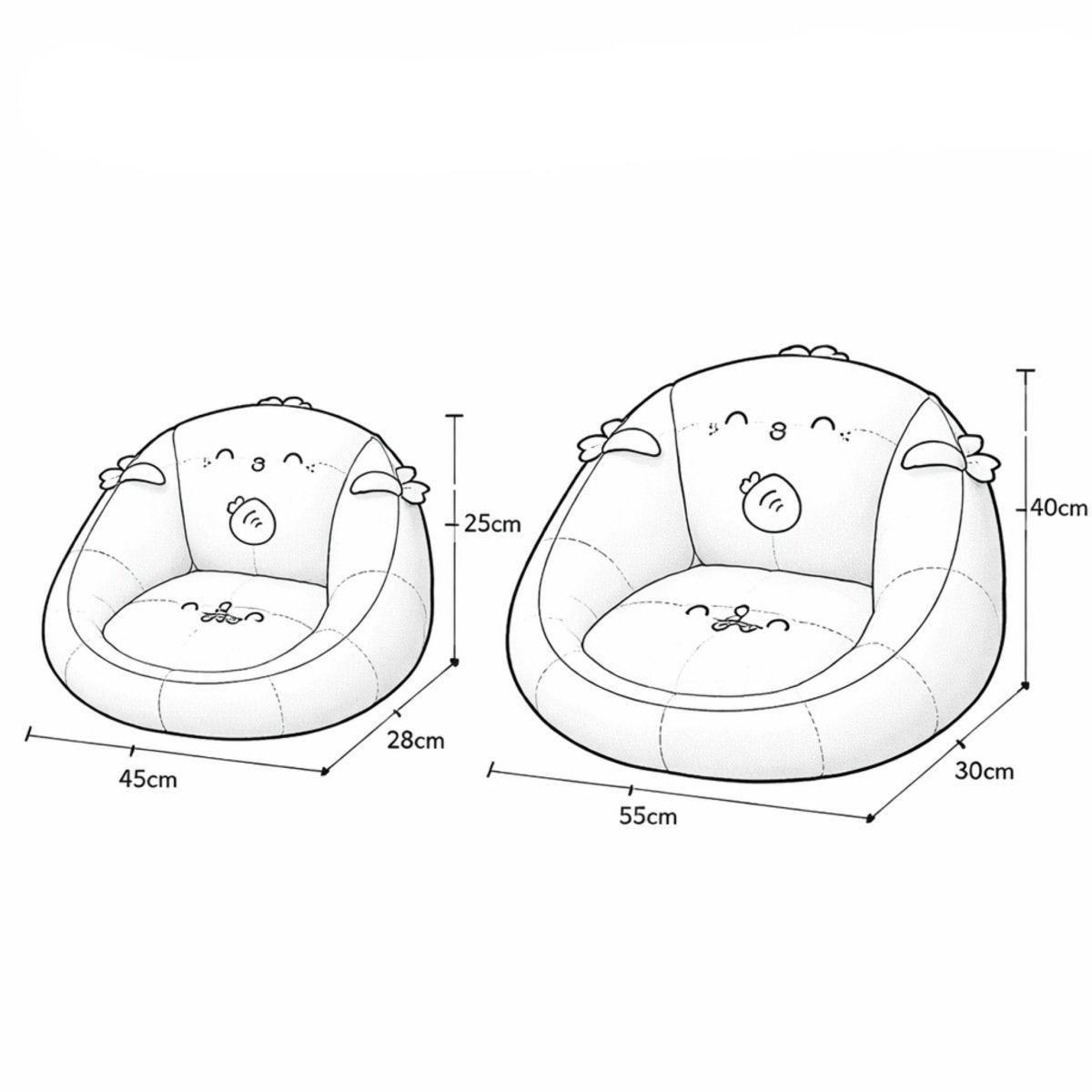 CloudHug Sanctuary | Kawaii Plush Lounge Chair