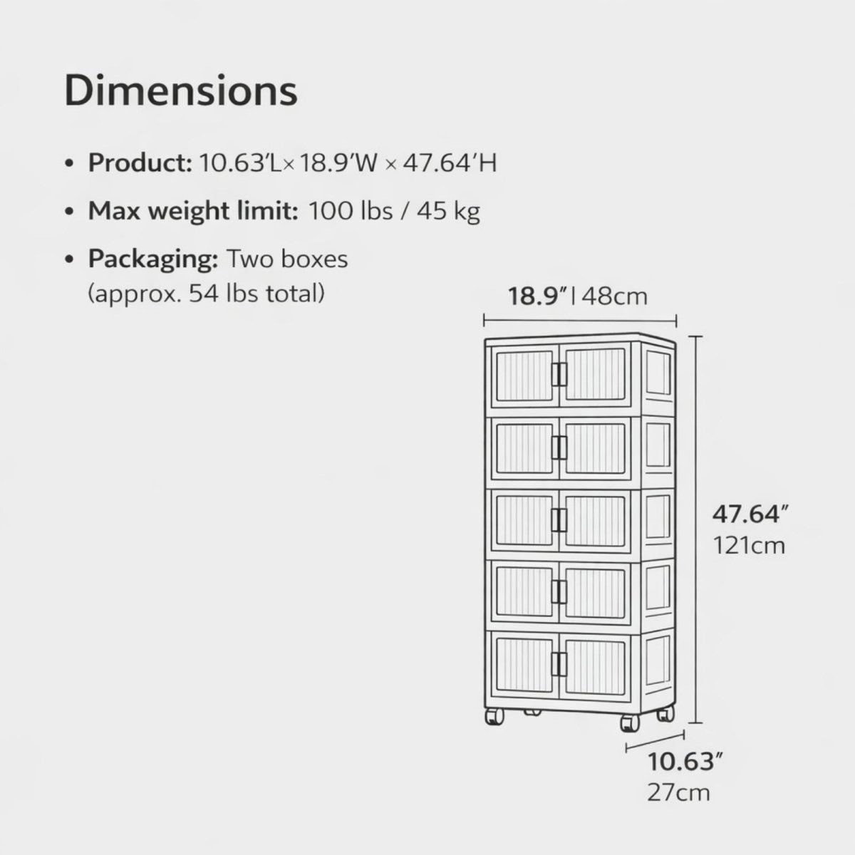 Nether Haven Rolling Cabinet | Fluted Modular Storage Sanctuary