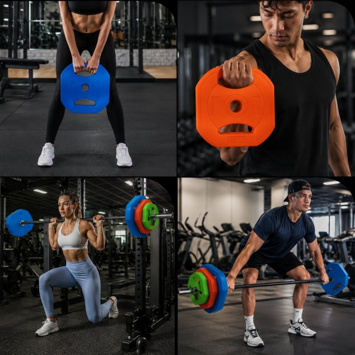 Core Studio Form Barbell | Vibrant Space-Saving Weight Set
