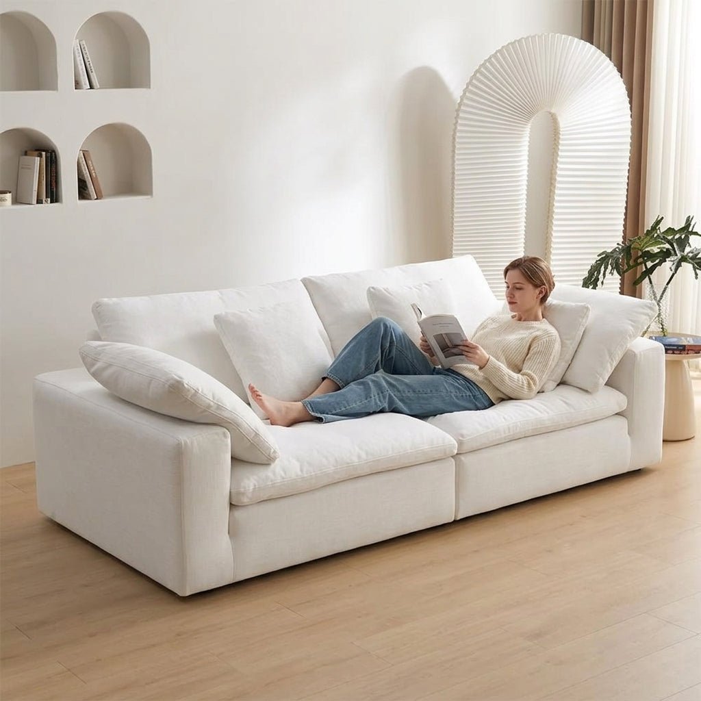 Cloud sofa - in use