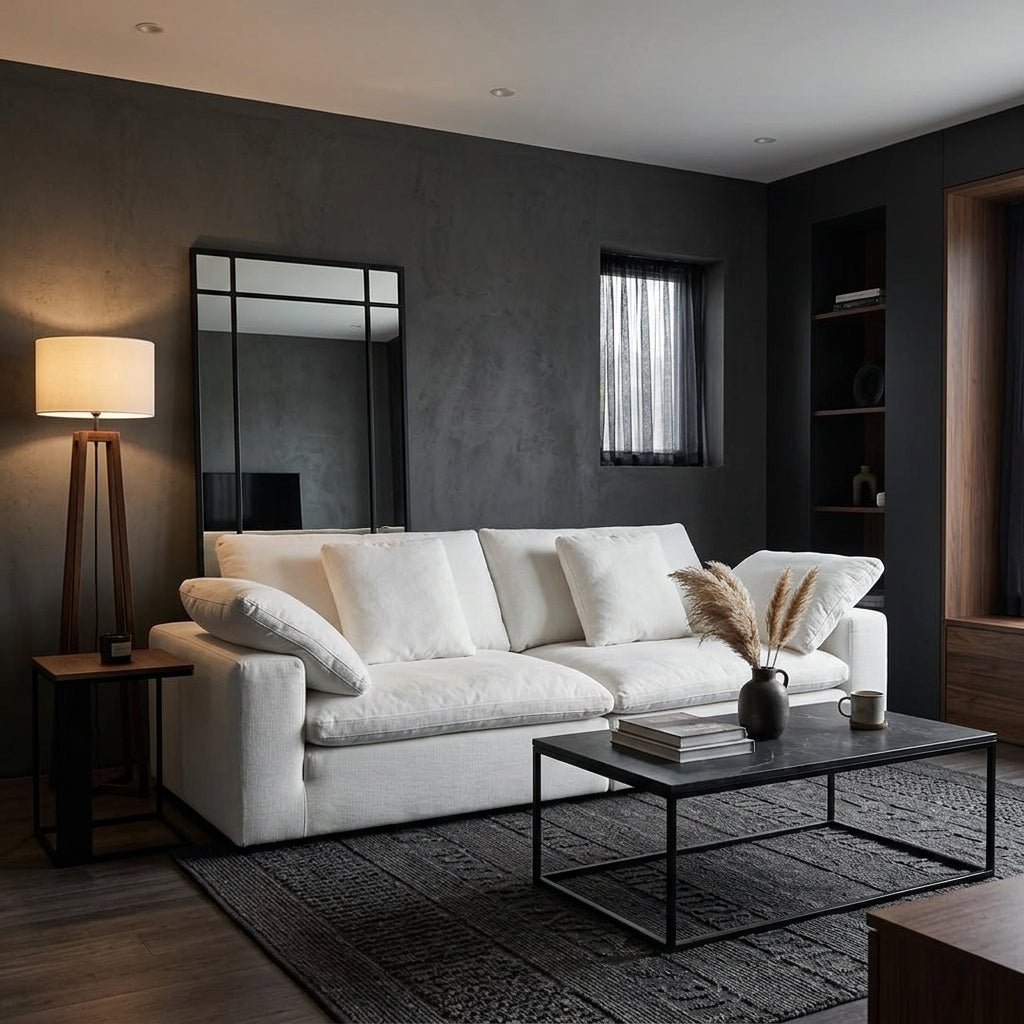 Cloud sofa - dark luxury alt angle