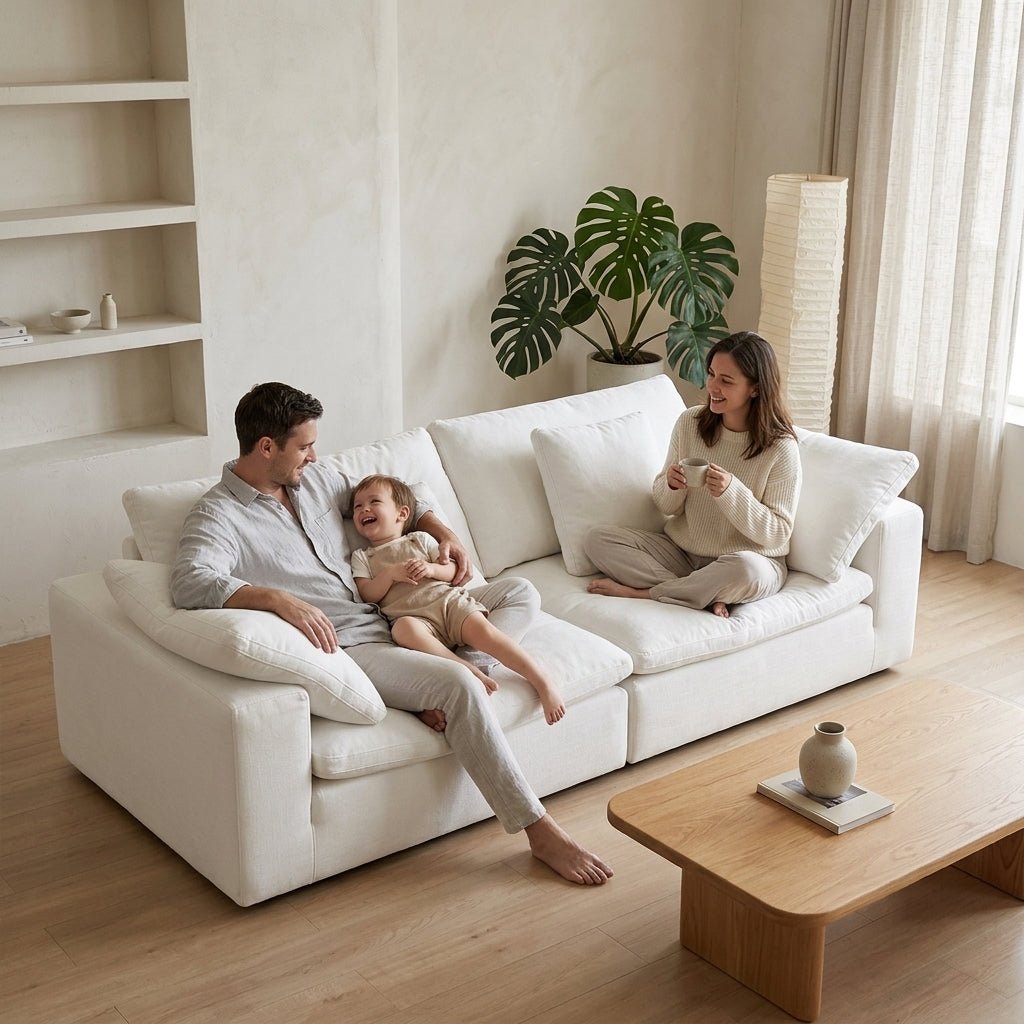 Cloud sofa - japandi three people
