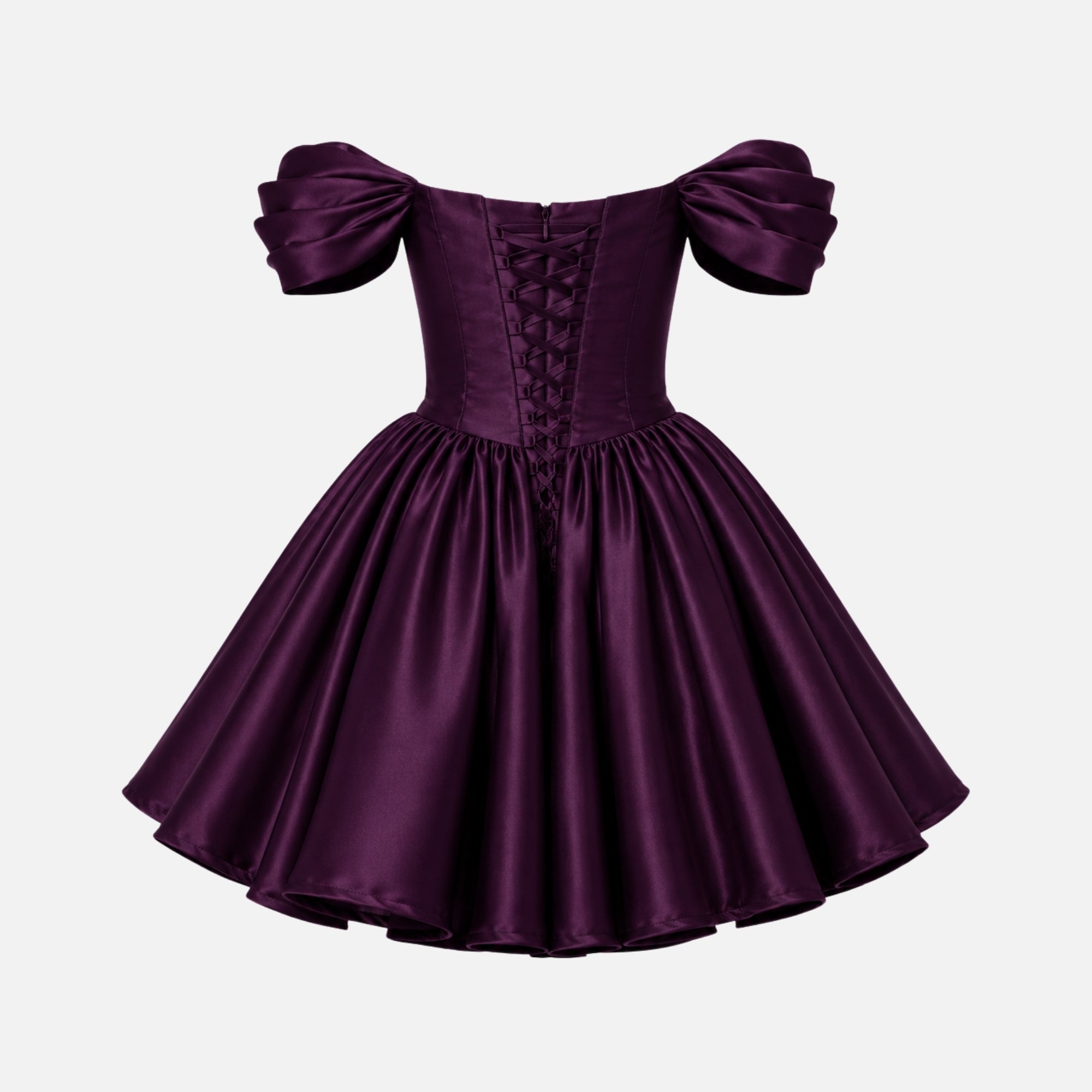 Kalina Mini Satin Dress