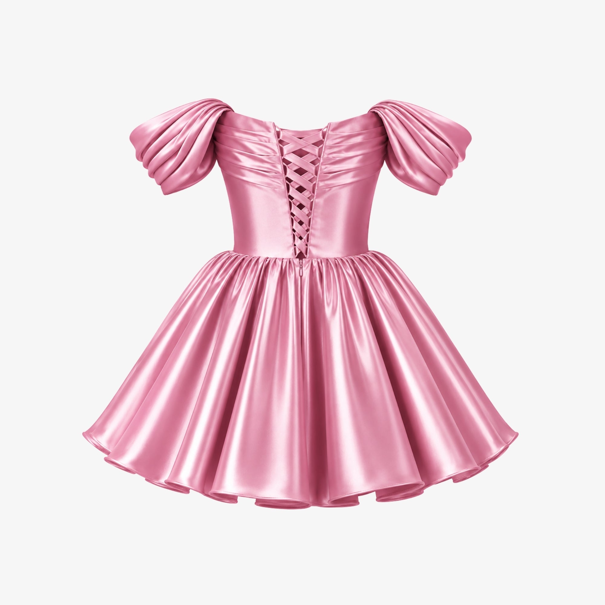 Kalina Mini Satin Dress