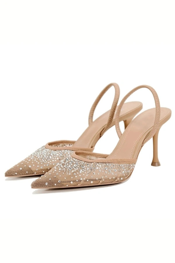 Ingrid Crystal Heels