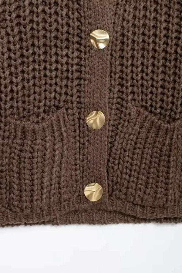 Nathalie Cozy Knit Vest