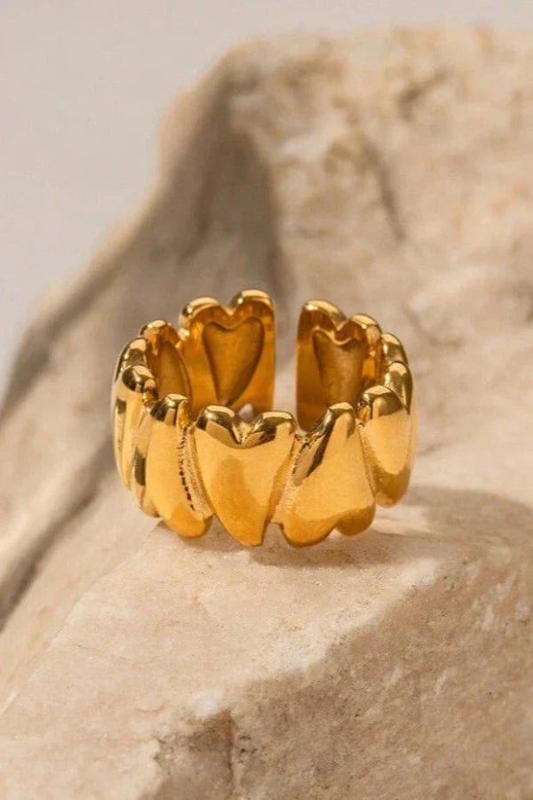 Hazel Wrap-Around Heart Ring