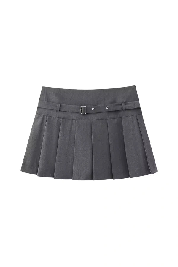 Calista Pleated Mini Skirt