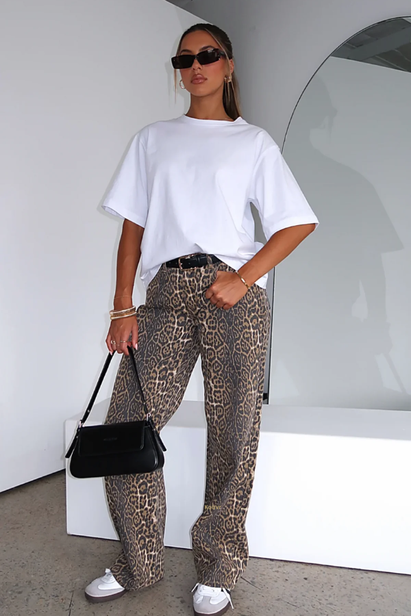 Nola Leopard Jeans