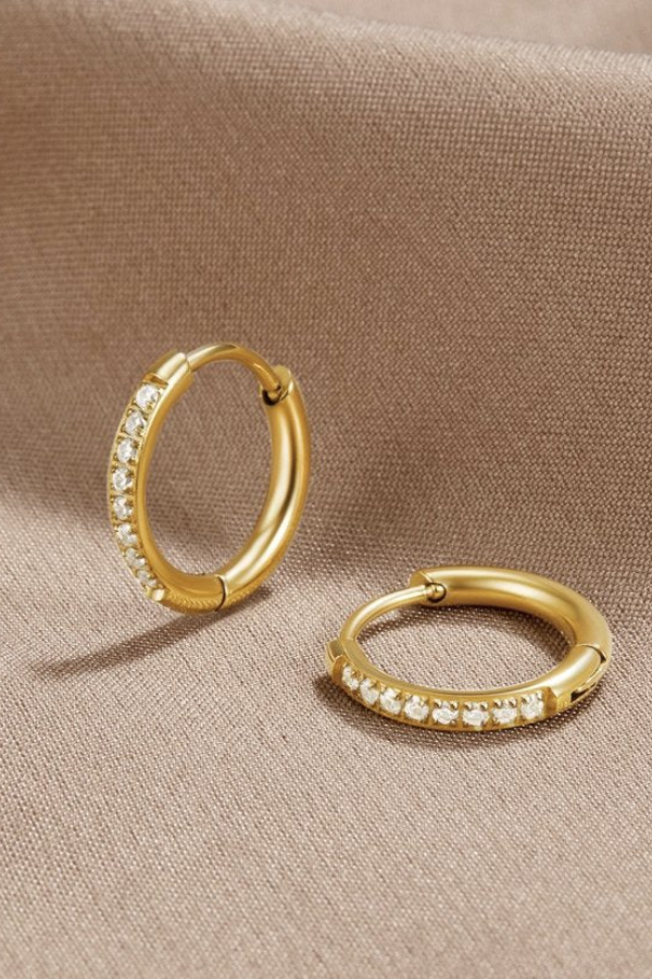 Elizabeth Hoop Earrings