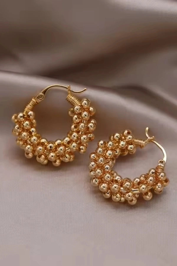 Jessie Cluster Bead Earrings