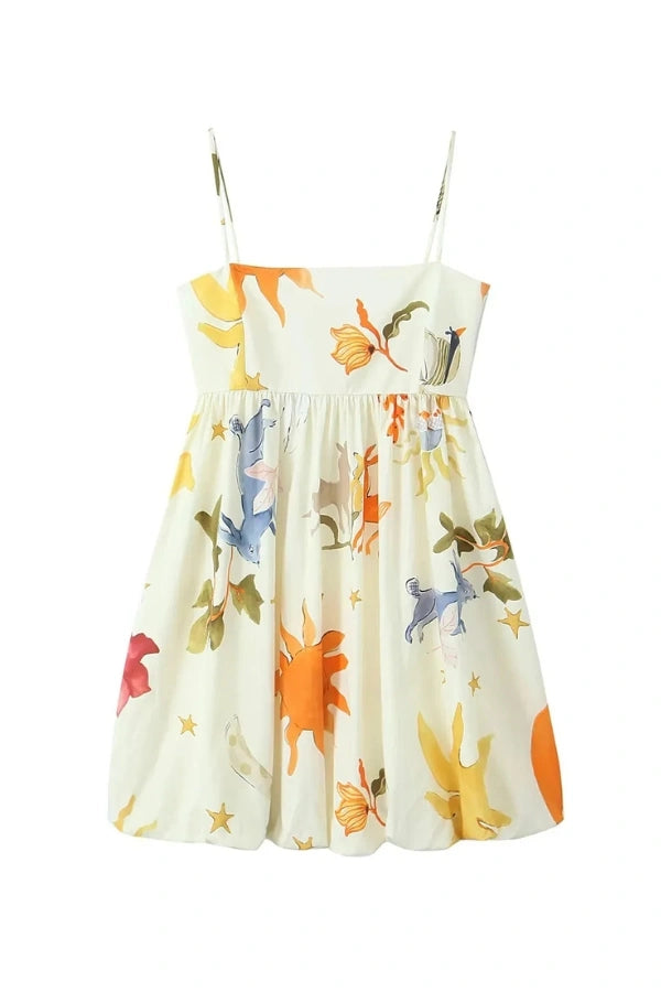 Solana Printed Sundress