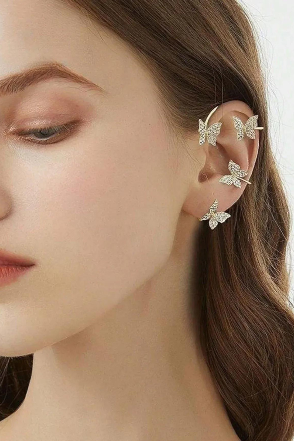 Celestia Butterfly Ear Cuffs