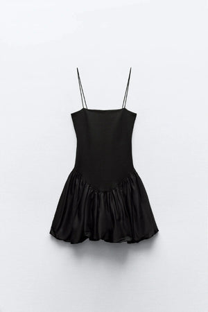 Aubrey Mini Dress - Olive Green / S Aubrey Mini Dress - Olive Green / S