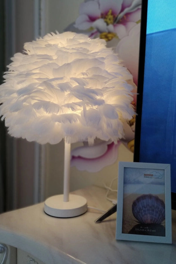 Feather Lamp