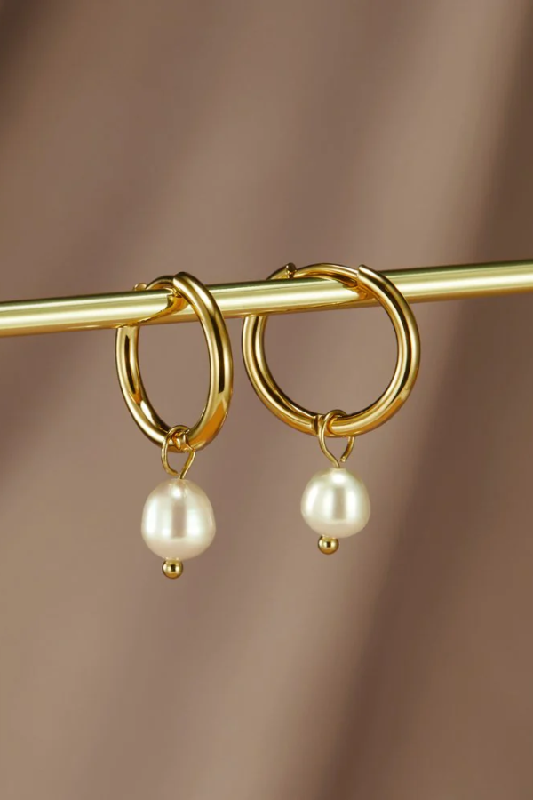 Stella Hoop Earrings