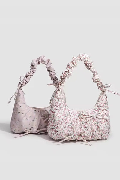 ★YEOMIM★ frill hobo bag (pink) 7/21 Pre-order delivery (X MA JOURNÉE) frill hobo bag