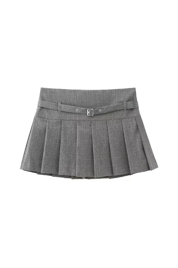 Calista Pleated Mini Skirt