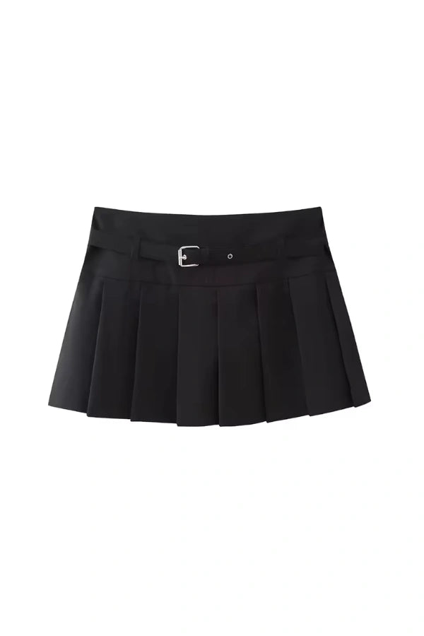 Calista Pleated Mini Skirt