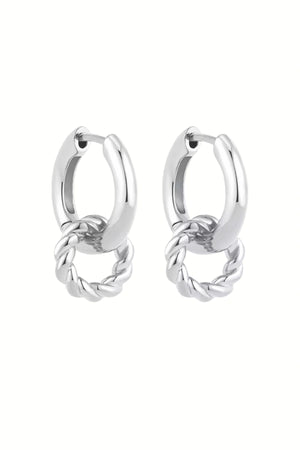Silver Hoop 2