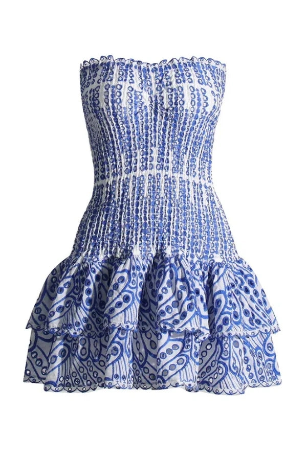 Stacey Strapless Summer Mini Dress