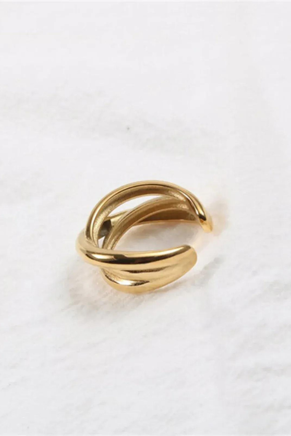 Intertwined Gold Ring