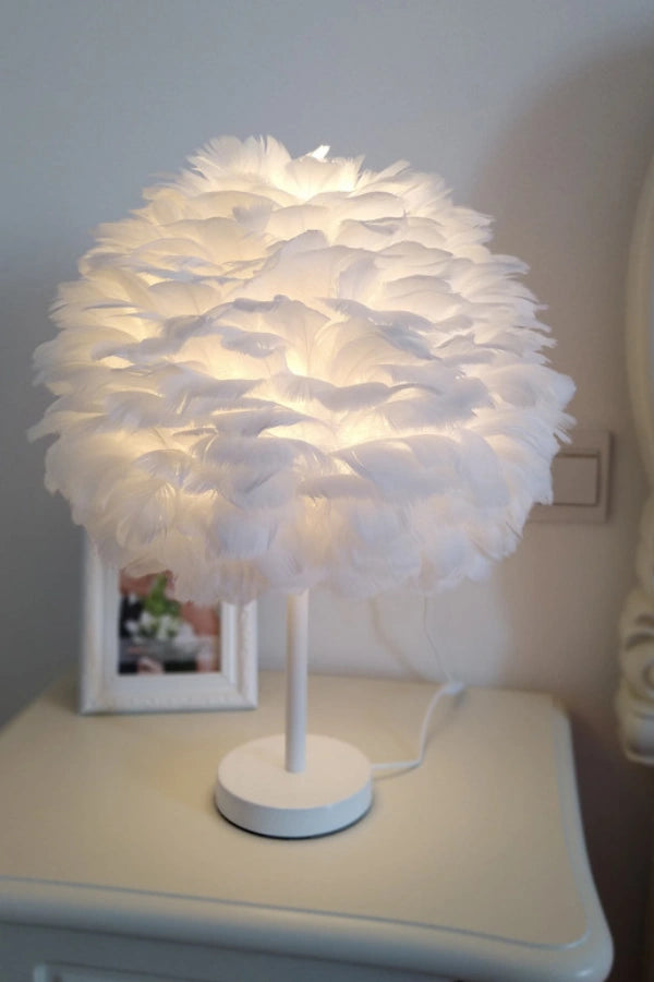 Feather Lamp