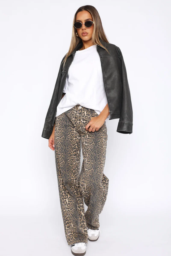 Nola Leopard Jeans