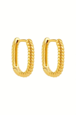 Gold Hoop 4