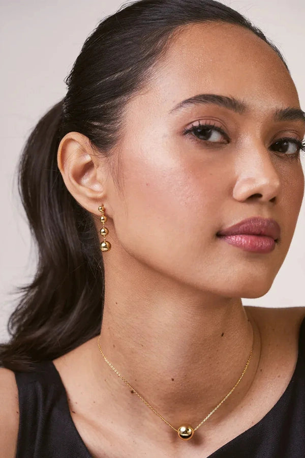 Betty Gold Drop Studs