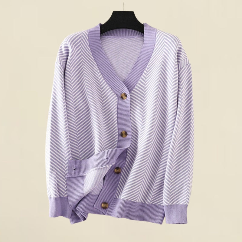 Cardigan à col V Carmen