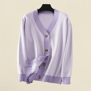 Cardigan à col V Carmen