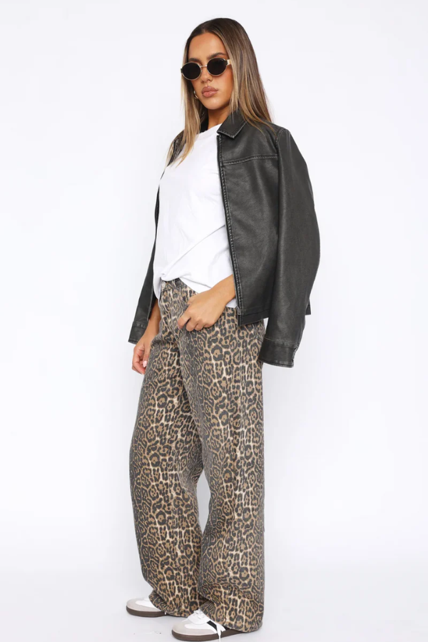 Nola Leopard Jeans