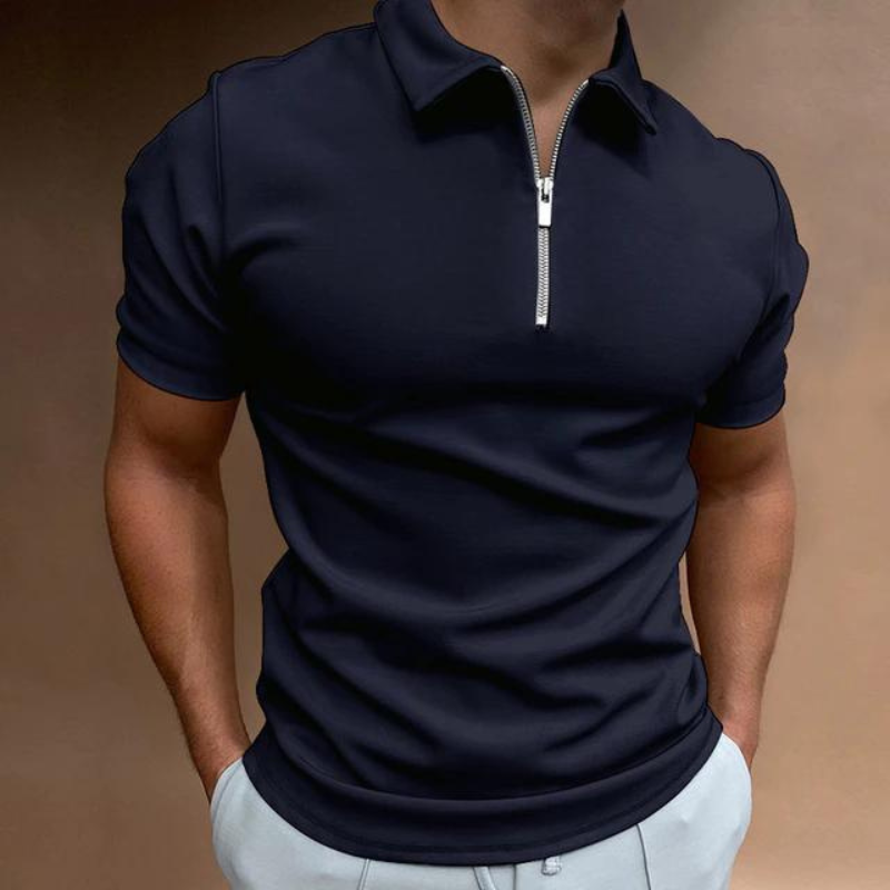 Xander Zipper Polo