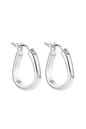 Silver Hoop 5