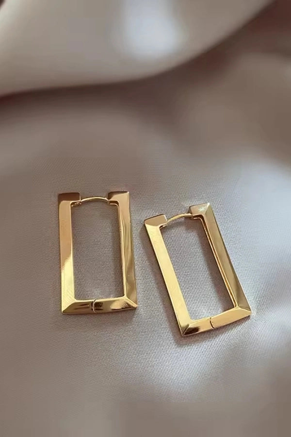 Lilou Rectangular Hoop Earrings