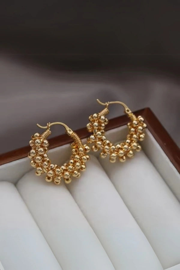 Jessie Cluster Bead Earrings