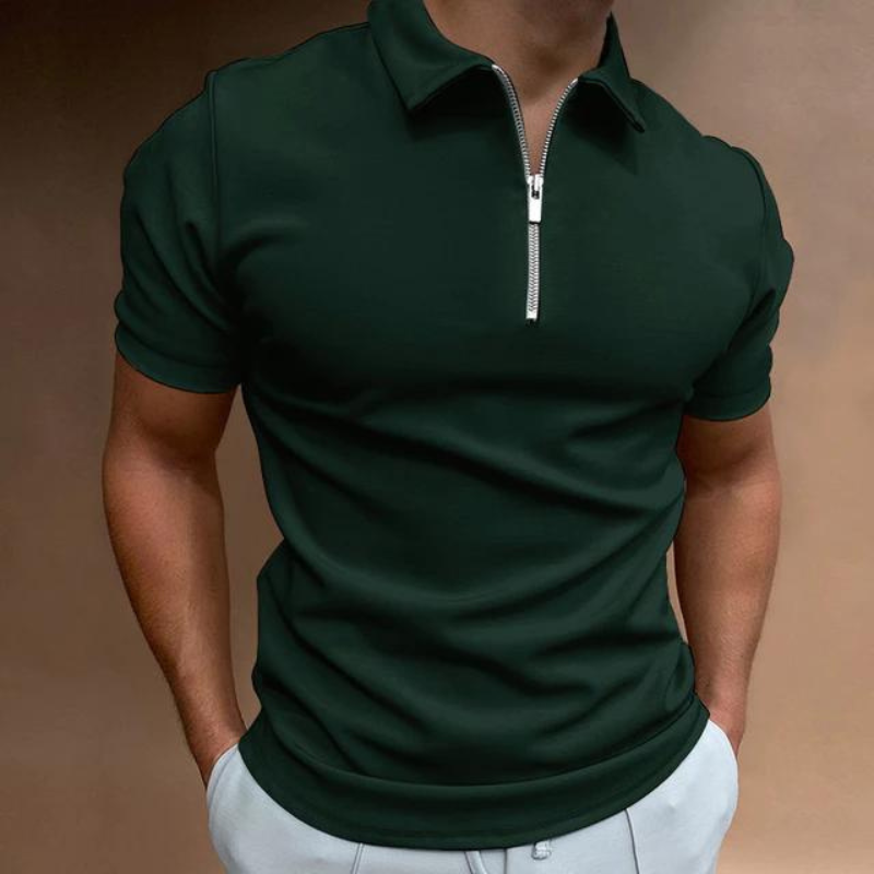 Xander Zipper Polo