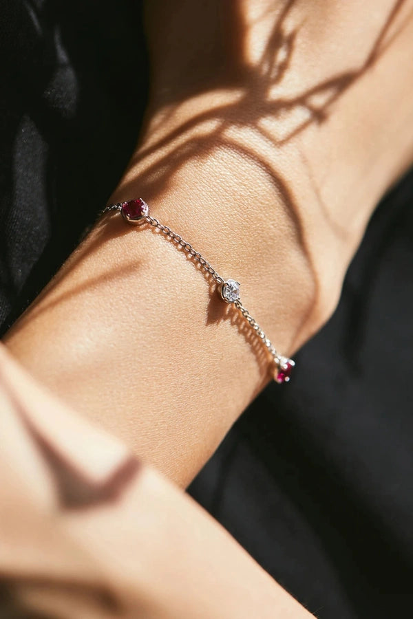 Scarlet Glow Bracelet