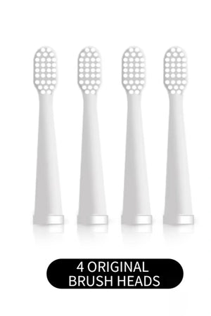 White 4 Brush Heads