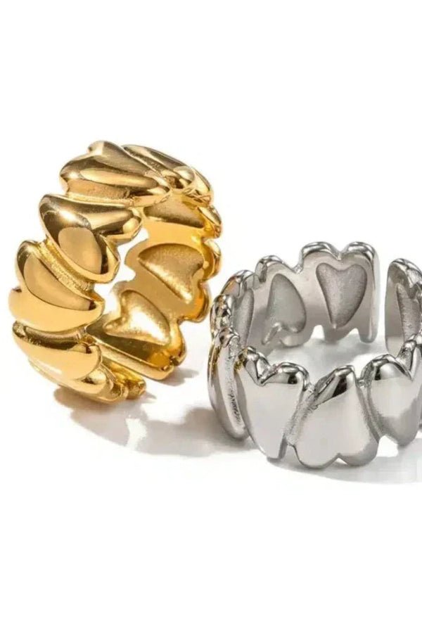 Hazel Wrap-Around Heart Ring