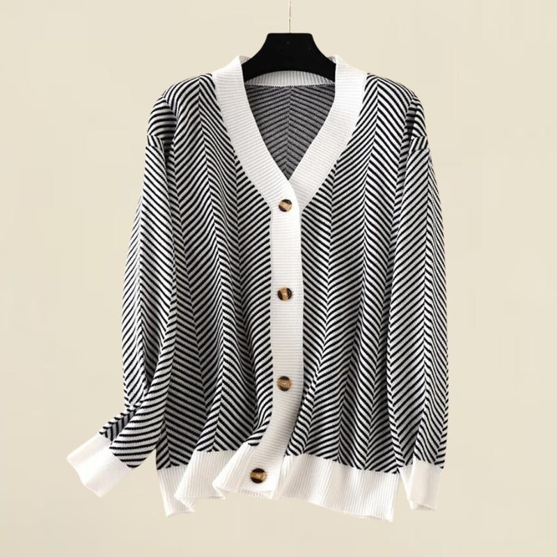 Cardigan à col V Carmen